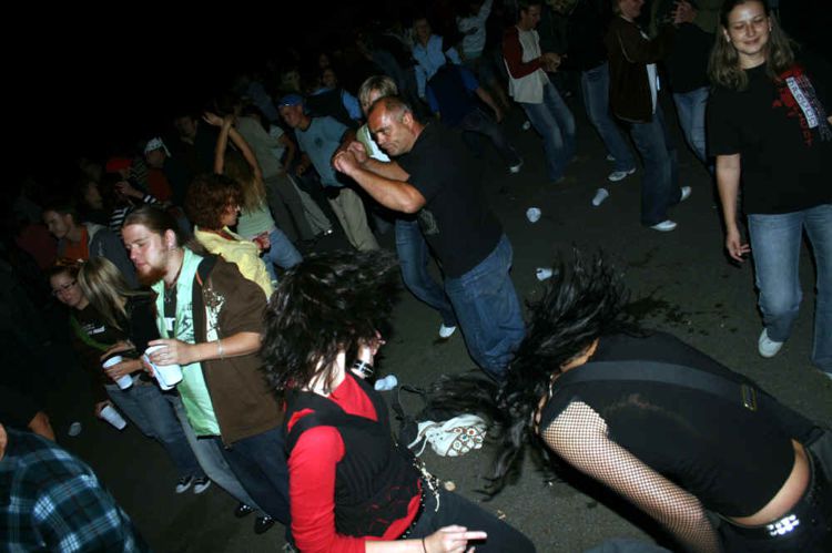 Srpnová noc v Bohumíně - Záblatí / srpen 2007